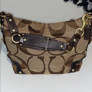 Coach Carly Slouch Handbag. 13w x 9h